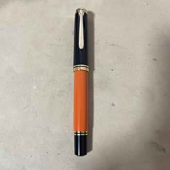 ペリカン　M800　万年筆　バーントオレンジ　限定 新品)Pelikan ペリカン 万年筆 スーベレーン M800 グリーン